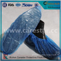 Disposable blue Microporous PE shoe cove